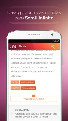 Mega Curioso android App screenshot 3