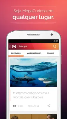 Mega Curioso android App screenshot 5